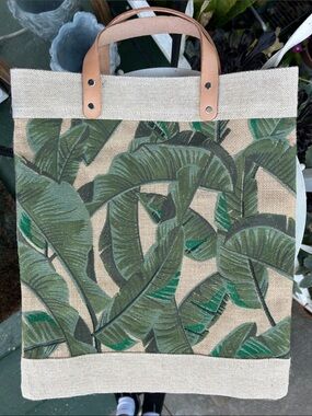 Apolis embroidered market tote